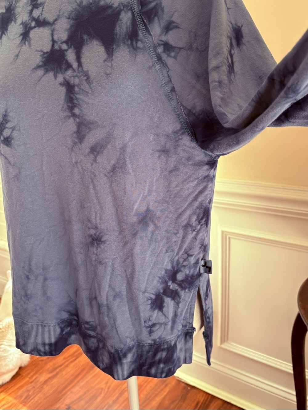 JoyLab Navy Tie-Dye Pullover Sweatshirt - Picture 4 of 8